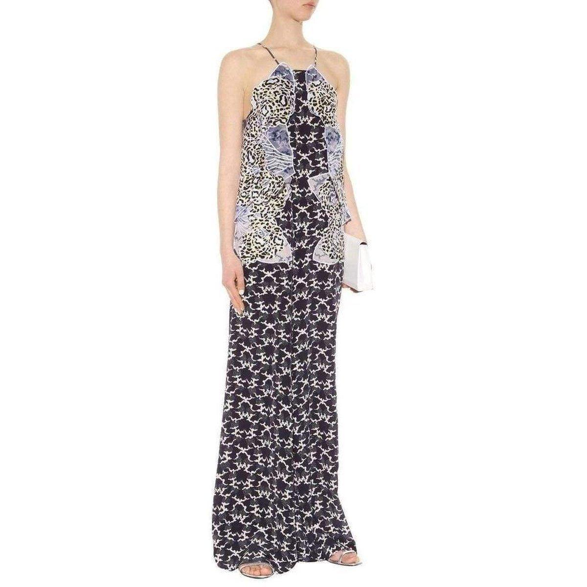 Stella McCartney Applique Silk Jumpsuit IT42 (US6) In New Condition For Sale In Brossard, QC