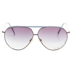 STELLA MCCARTNEY Baby It's You gafas de sol de aviador con lente estampada en degradado azul