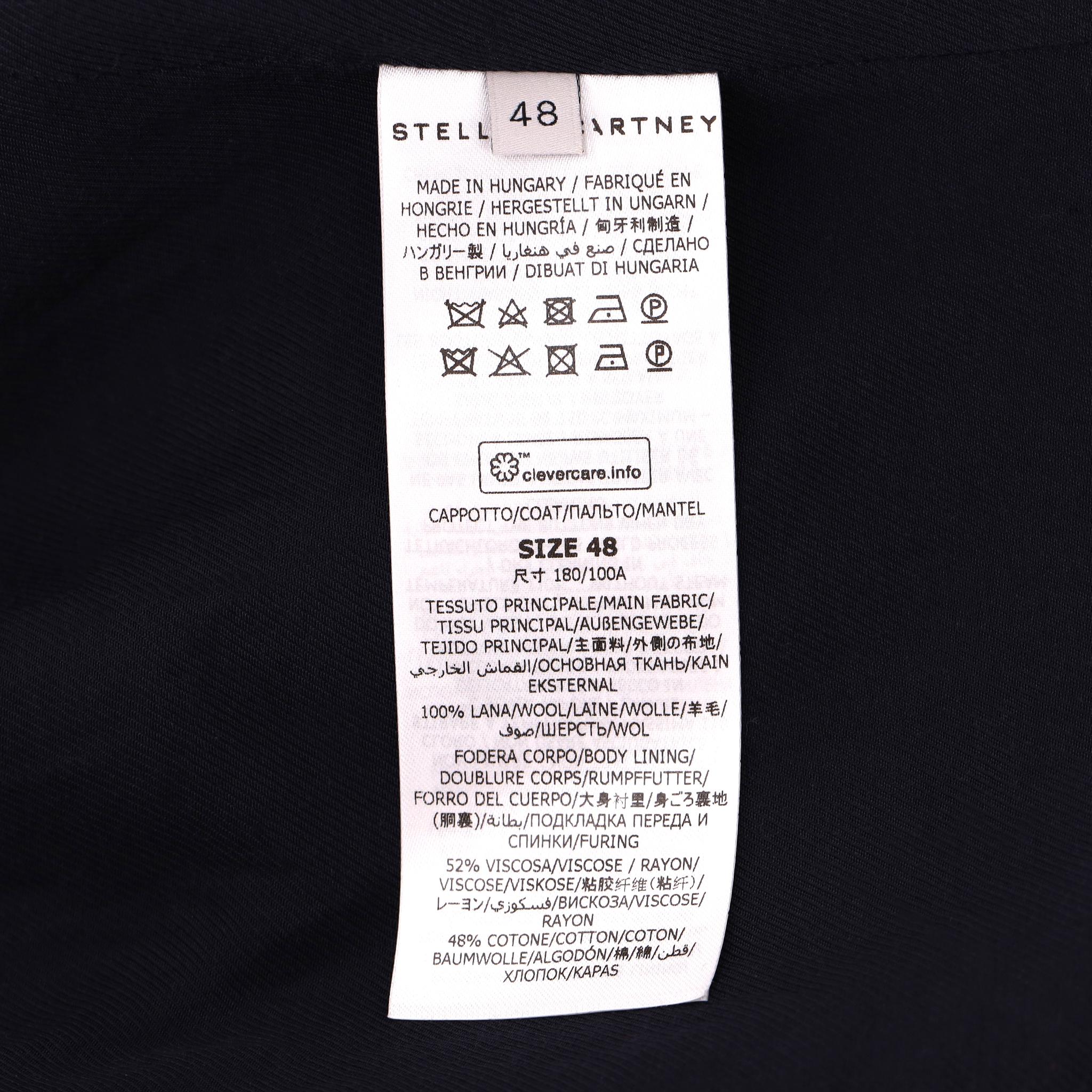 Chaqueta de lana Stella McCartney Balaton Bucci Cropped en venta 2