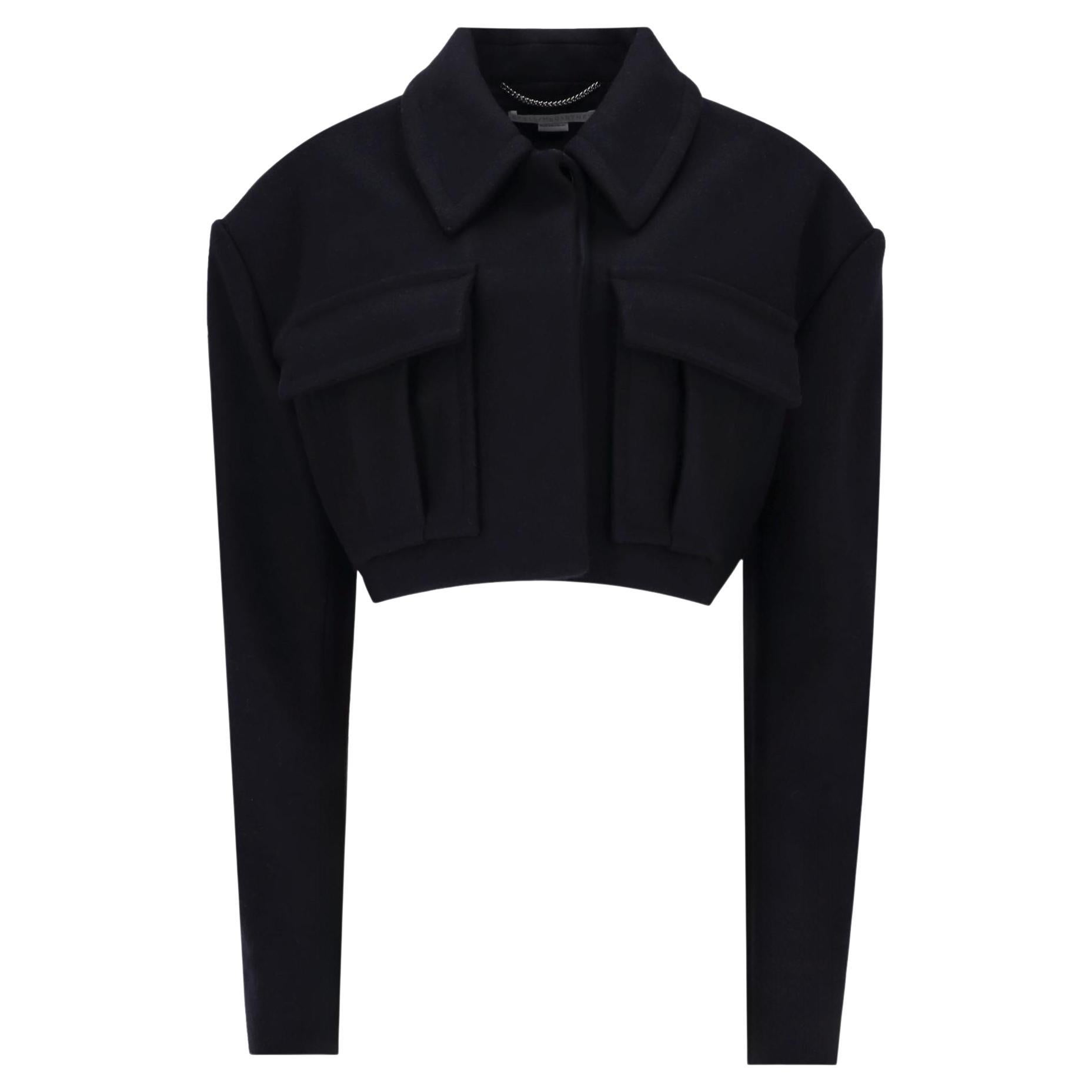 Stella McCartney Balaton Bucci Cropped Wool Jacket