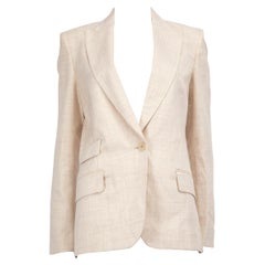 Stella McCartney Beige Buttoned Up Blazer Size XXS