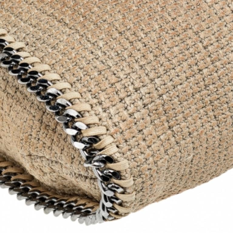Stella McCartney Falabella-Tasche aus Tweed in Beige Damen