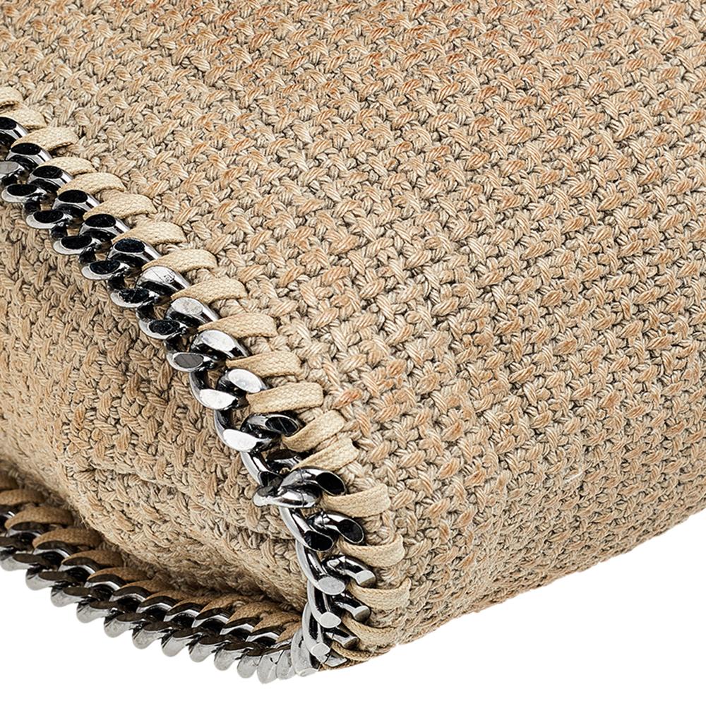 Stella McCartney Falabella-Tasche aus Tweed in Beige 2