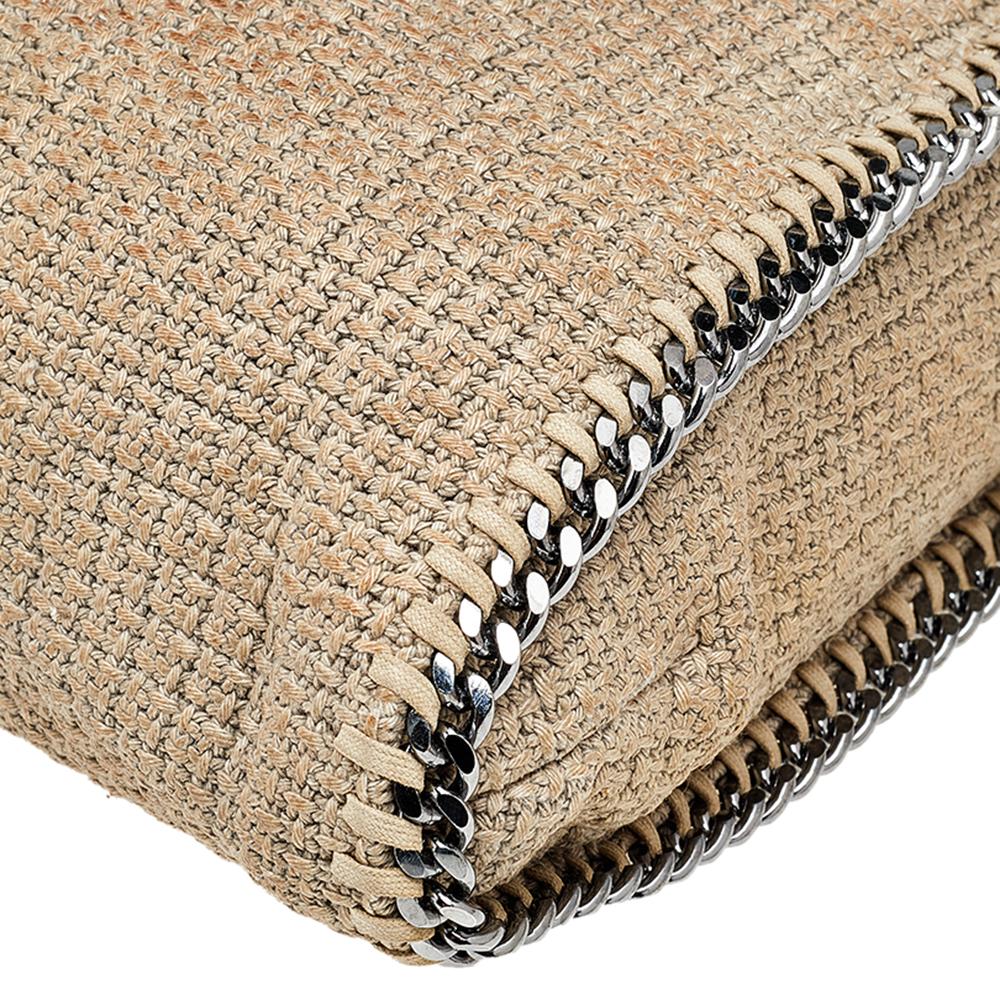 Stella McCartney Falabella-Tasche aus Tweed in Beige 3