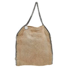 Stella McCartney Beige Tweed Falabella Tote