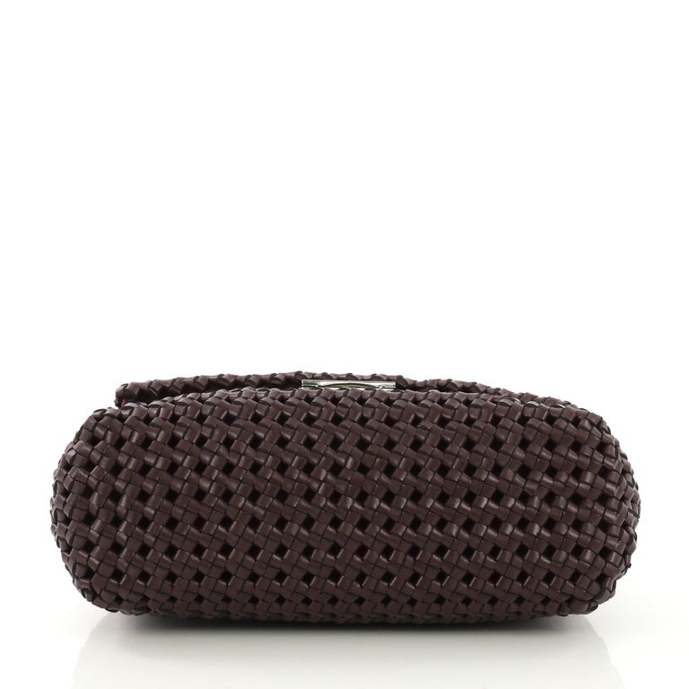 Stella McCartney Bex Shoulder Bag Woven Faux Leather Small at 1stDibs