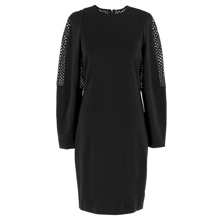 Stella McCartney Black Crochet Dress US 8 For Sale at 1stDibs | stella ...
