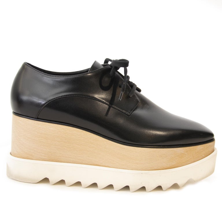 Stella McCartney Black Elyse Shoes - size 39 at 1stDibs