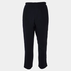 Stella McCartney Black Embellished Crepe Trousers M