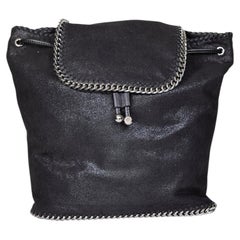 Stella McCartney Black Falabella Backpack