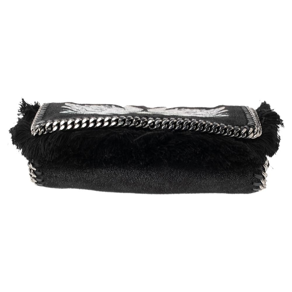purse with swan logo