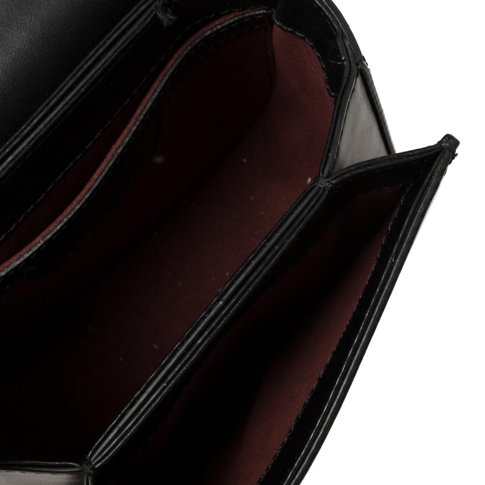 Stella McCartney Black Faux Leather Mini Falabella Box Shoulder Bag 3