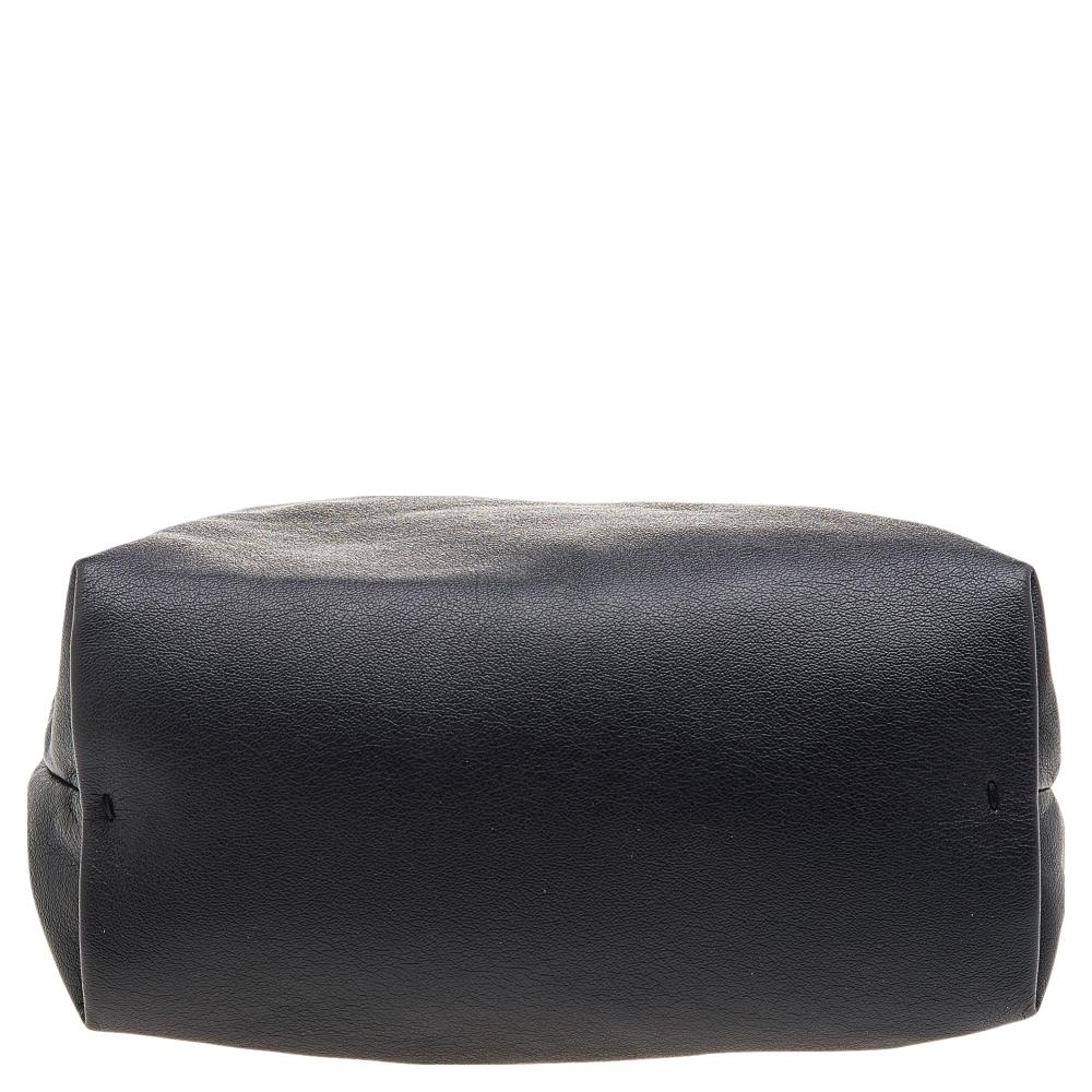 Stella McCartney Black Faux Leather Noma Shoulder Bag 6