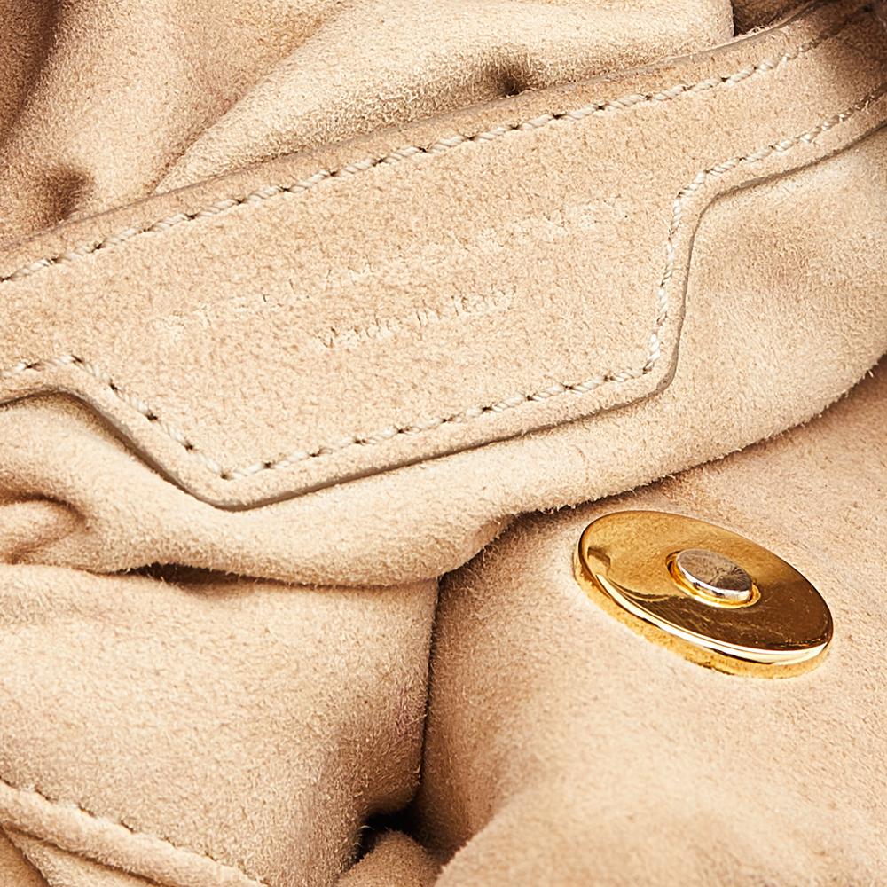 Stella McCartney Black Faux Leather Noma Shoulder Bag In Good Condition In Dubai, Al Qouz 2