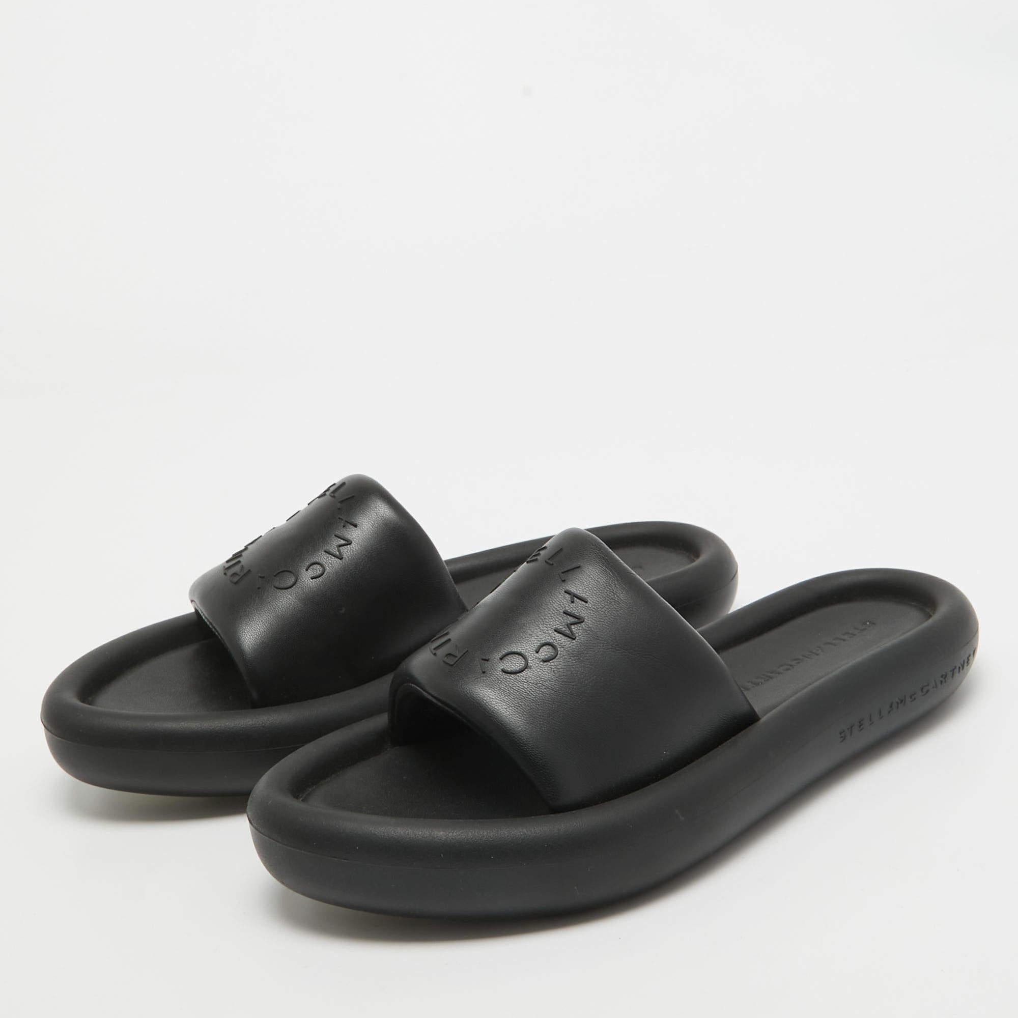 Enhance your casual looks with a touch of high style with these designer slides. Rendered in quality material with a lovely hue adorning its expanse this pair is a must have