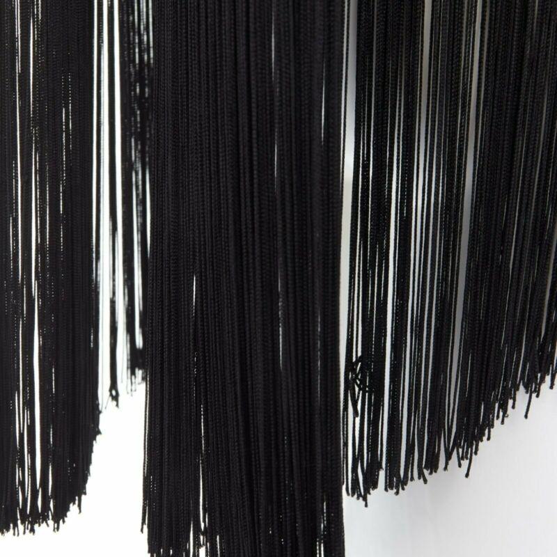 STELLA MCCARTNEY black ITinge back cotton silk blend sleeveless top IT38 XS For Sale 2