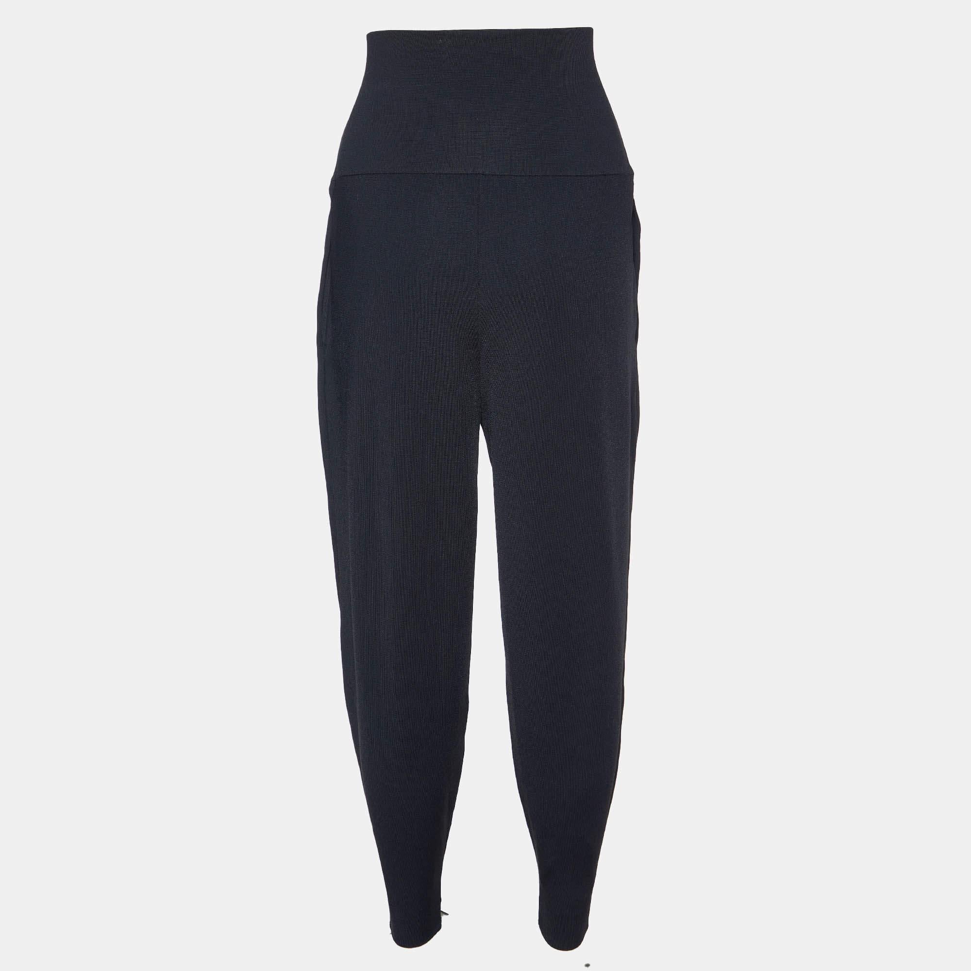 Style these pants with your favorite blouses or shirts and create effortlessly chic looks. They are stitched using quality fabrics and showcase a superb fit.