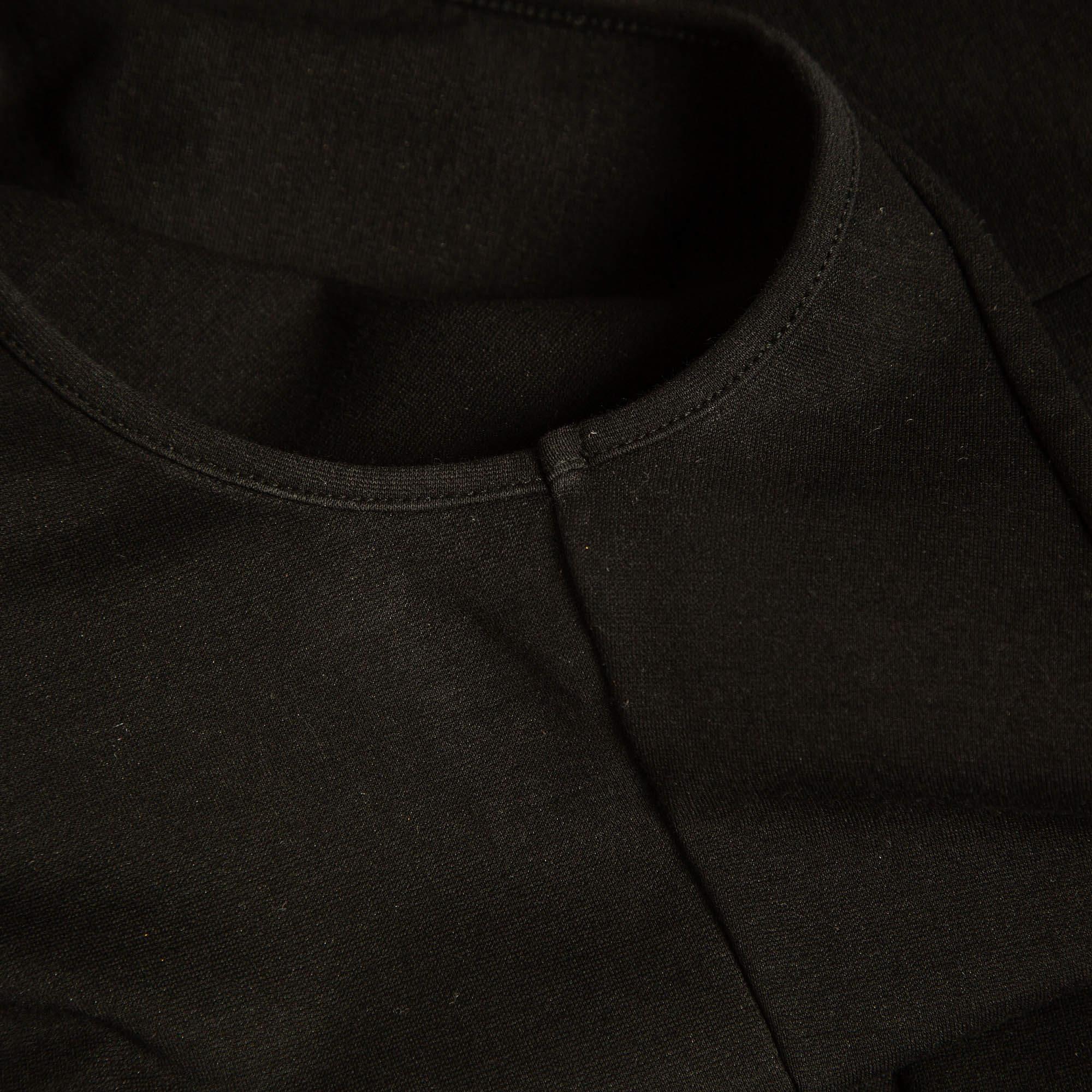 Stella McCartney Black Knit Sleeveless Round Neck Top M In Good Condition For Sale In Dubai, Al Qouz 2