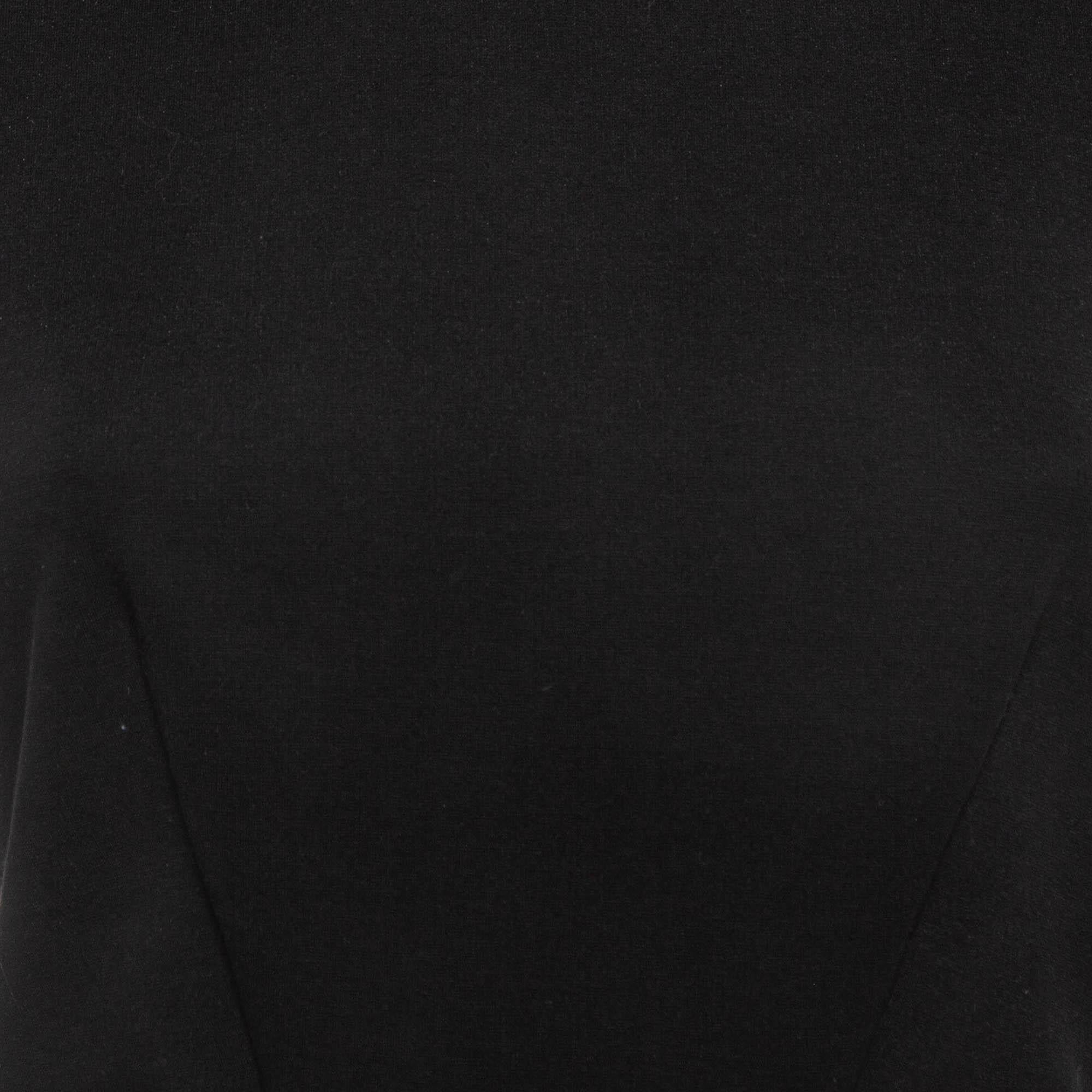 Women's Stella McCartney Black Knit Sleeveless Round Neck Top M For Sale