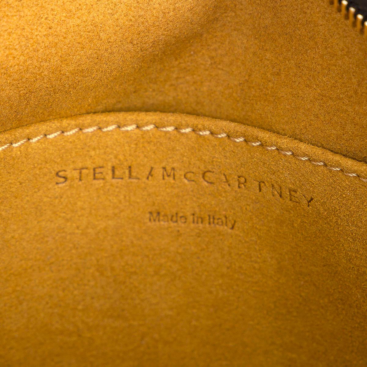 STELLA MCCARTNEY black leather LOGO CAMERA Shoulder Bag 2