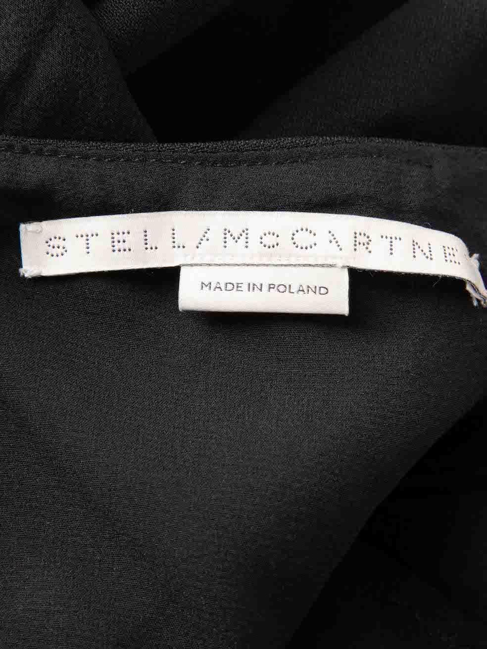 Stella McCartney Black One-Shoulder Maxi Dress Size XS For Sale 3