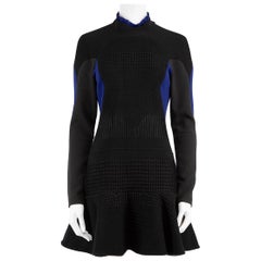 Stella McCartney Black Panelled Long Sleeve Dress Size L