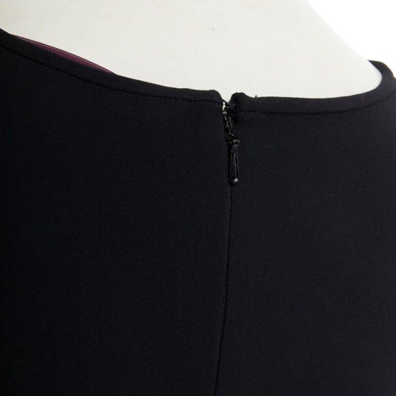 STELLA MCCARTNEY vestido de cóctel negro con cintura transparente e ilusión FR36 S en venta 3