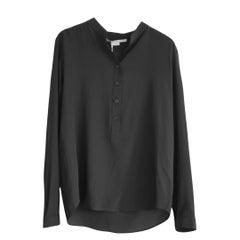 Stella McCartney Schwarzes Seidenhemd