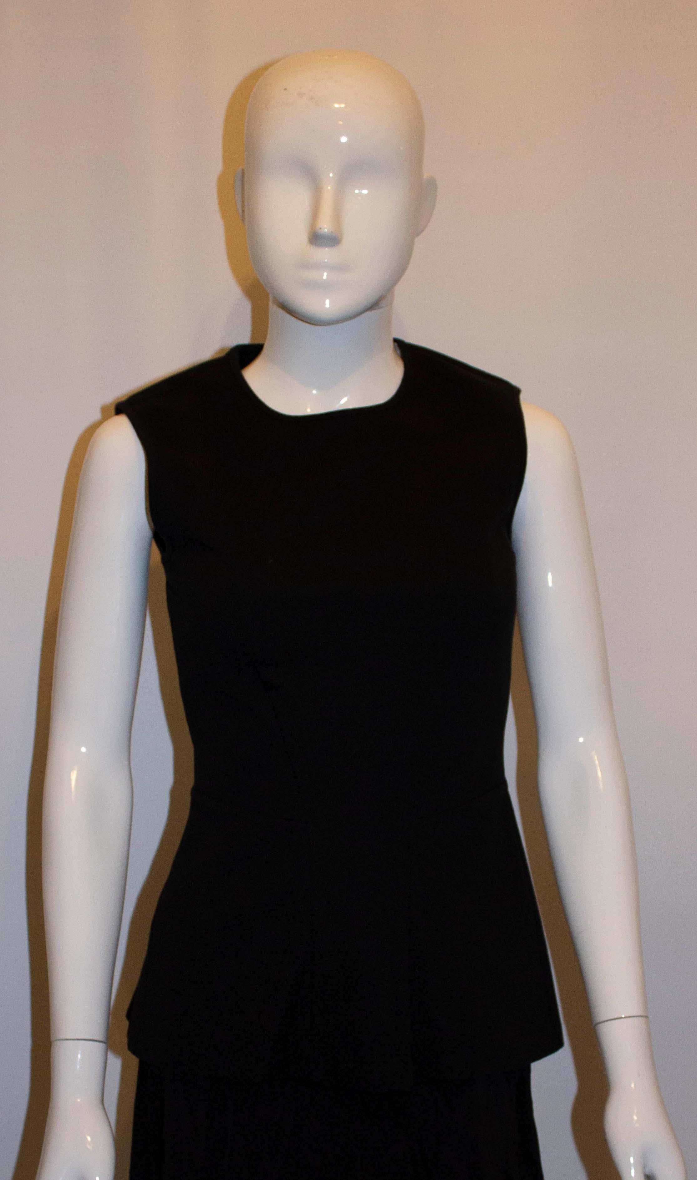 Top sartoriale nero Stella McCartney in vendita 1