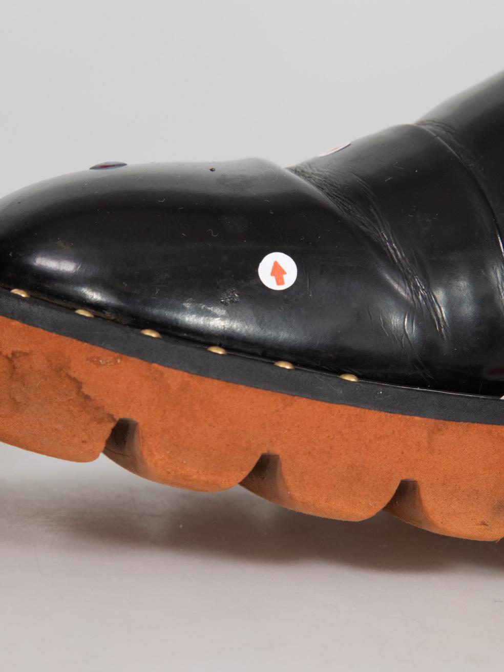 Stella McCartney Mocassins Odette en cuir végétal noir Taille IT 38 en vente 1