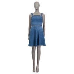 STELLA MCCARTNEY blue cotton AIDA DENIM Dress 40 S