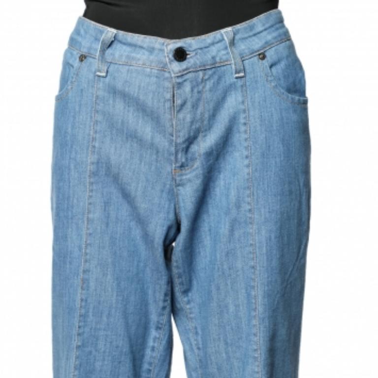 Stella McCartney Vaqueros azules de pierna acampanada L 2