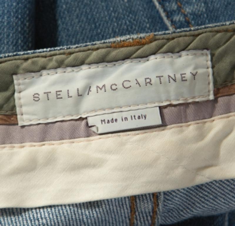 Donna Stella McCartney - Jeans Slim Fit in denim blu M. in vendita