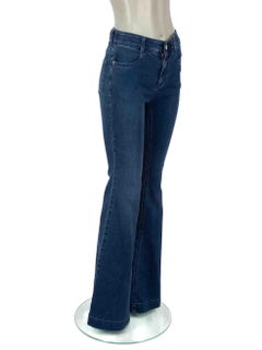 Stella McCartney Blue Mid-Rise Bootcut Jeans Size M