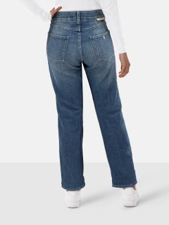 Stella McCartney Blue Sequin Patch Detail Jeans Size L