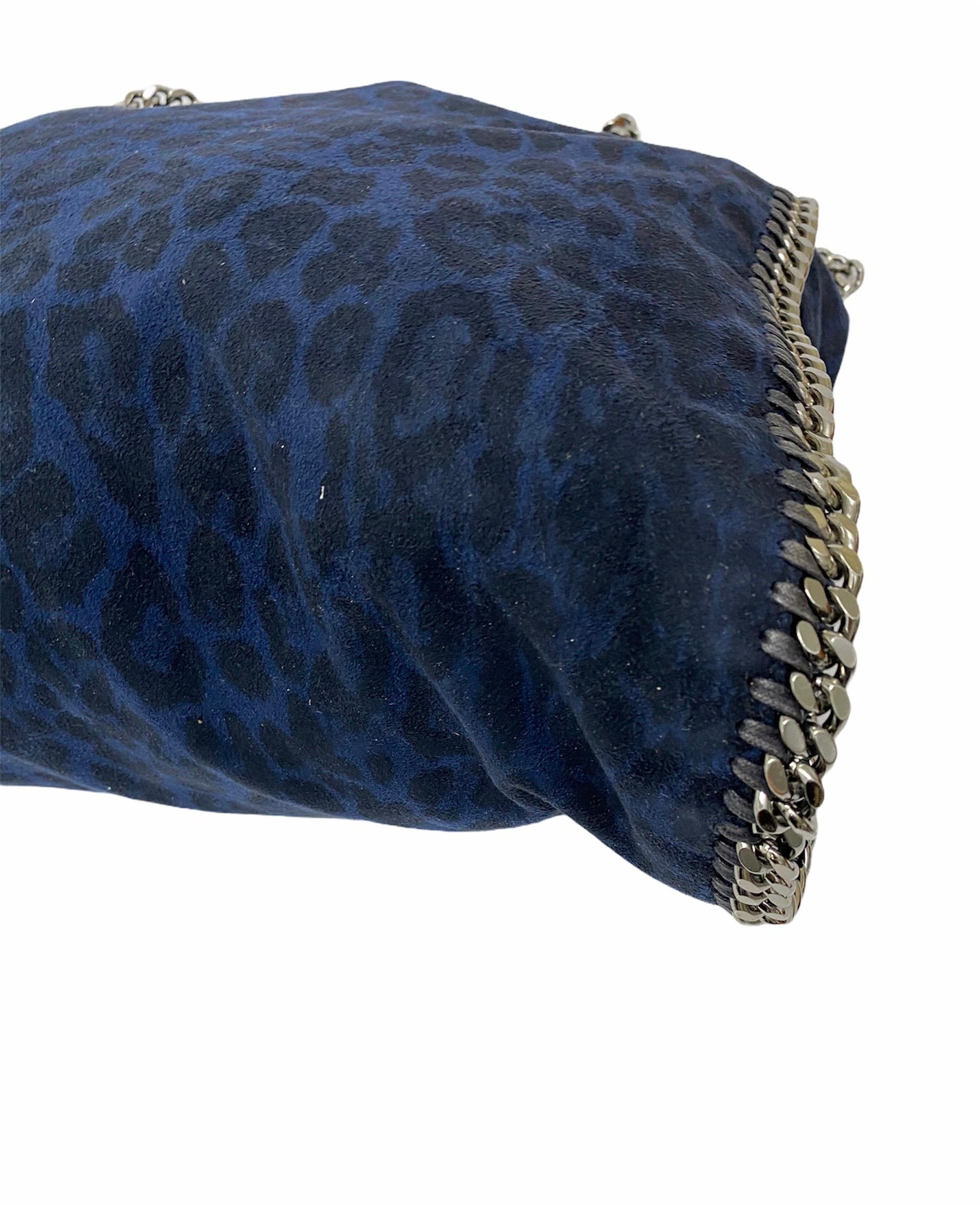 Women's Stella McCartney Blue Suede Falabella Bag