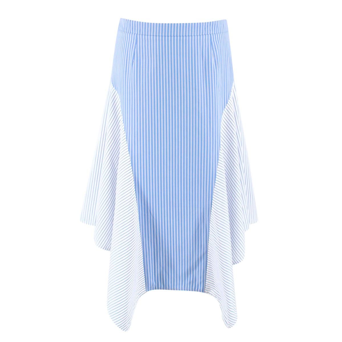 Stella McCartney Blue Polyamide Midi Skirt main image 1