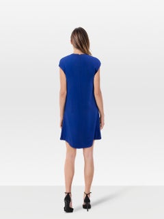 Stella McCartney Blue Zip Detail Short Dress Size XS