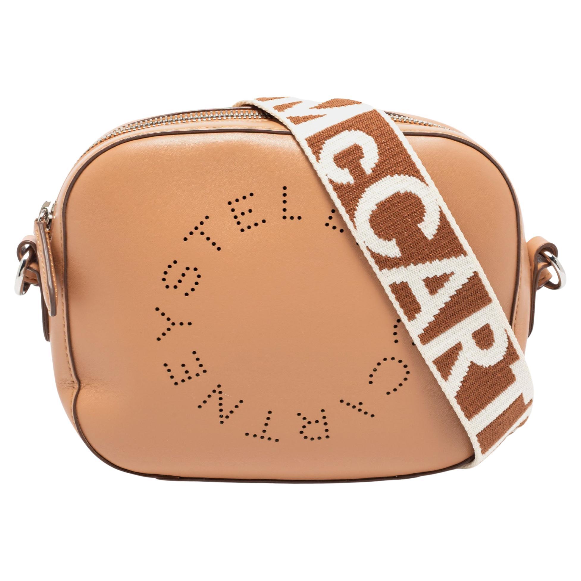 Stella Logo Faux Leather Camera Bag - Pink main image 1