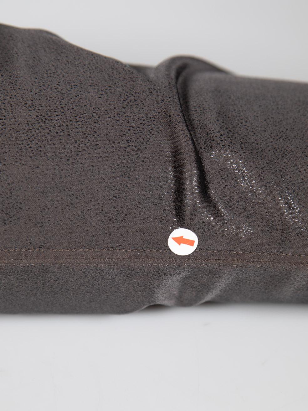 Stella McCartney, stivali con tacco alto a punta quadrata di colore marrone, misura IT 37 in vendita 5