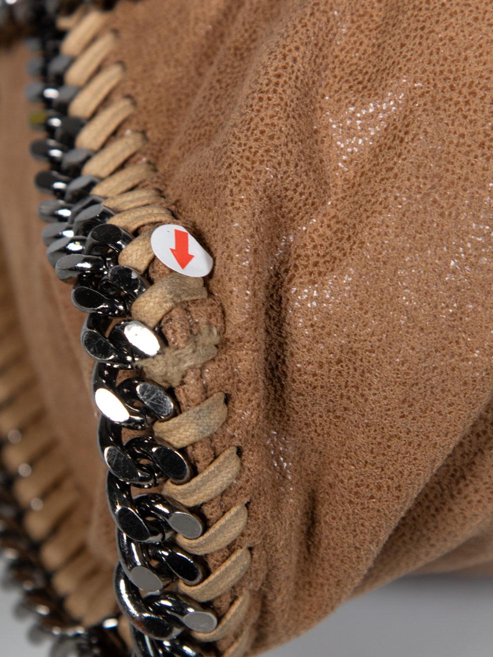 Stella McCartney Brown Vegan Leather Falabella Bag 3