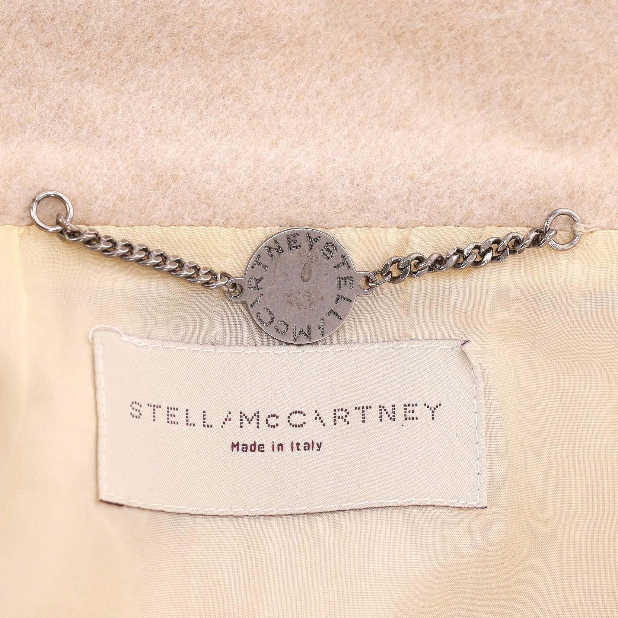 Women's Stella McCartney Cashmere & Wool A-Line Coat