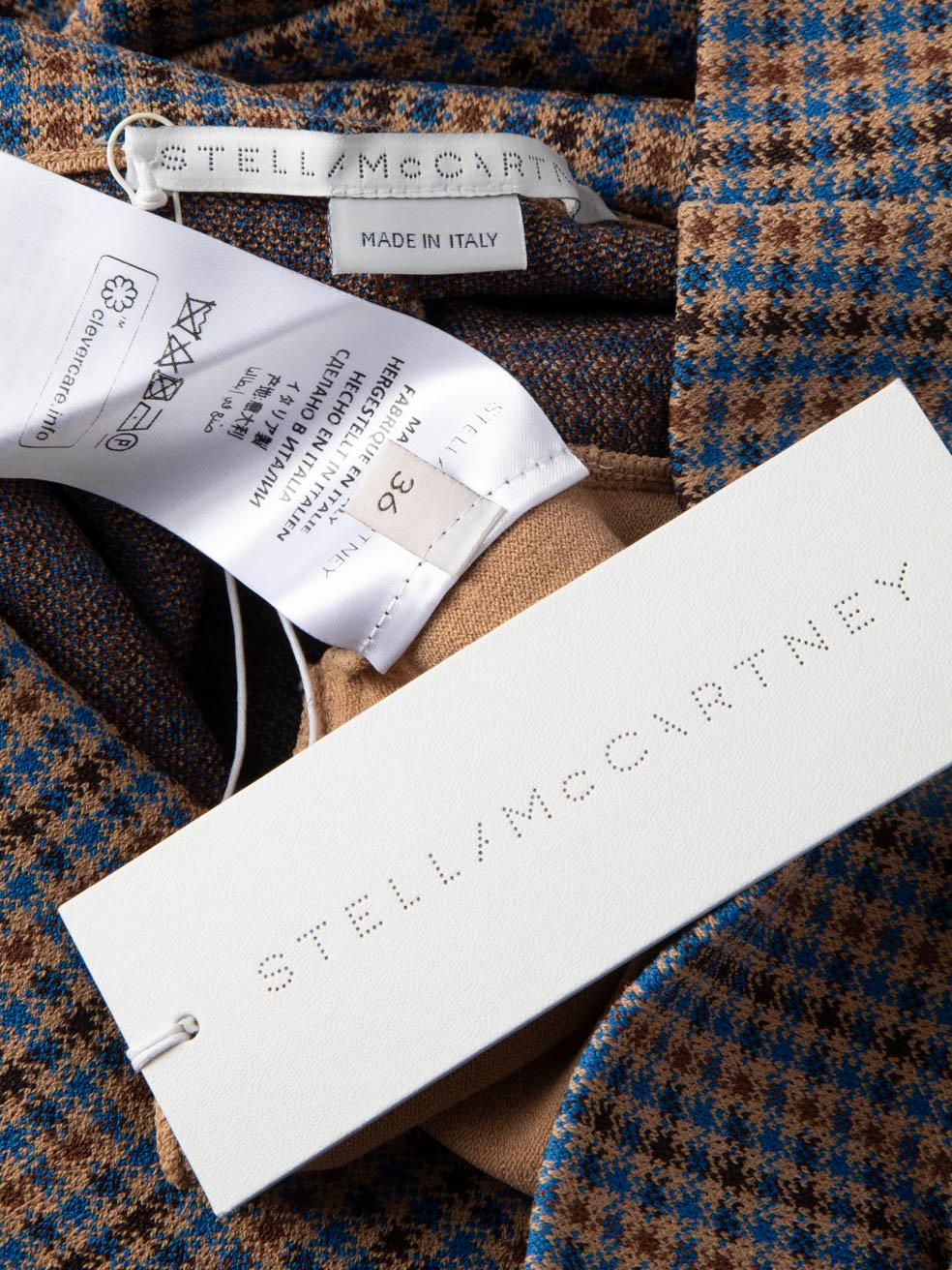 Donna Pantaloni affusolati a scacchi Stella McCartney Taglia XXS in vendita
