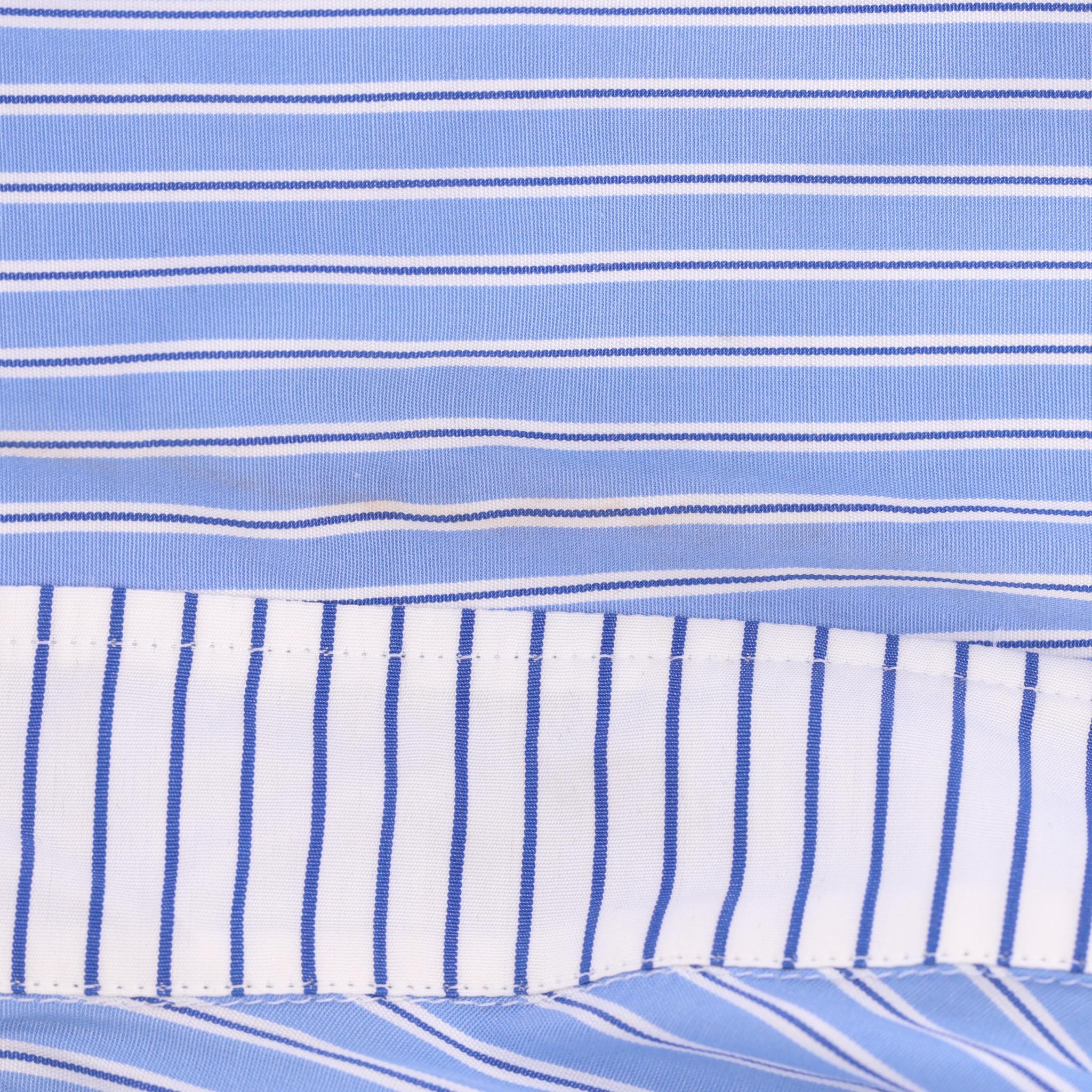 Stella McCartney Circle-Print Striped Cotton Shirt Dress For Sale 5