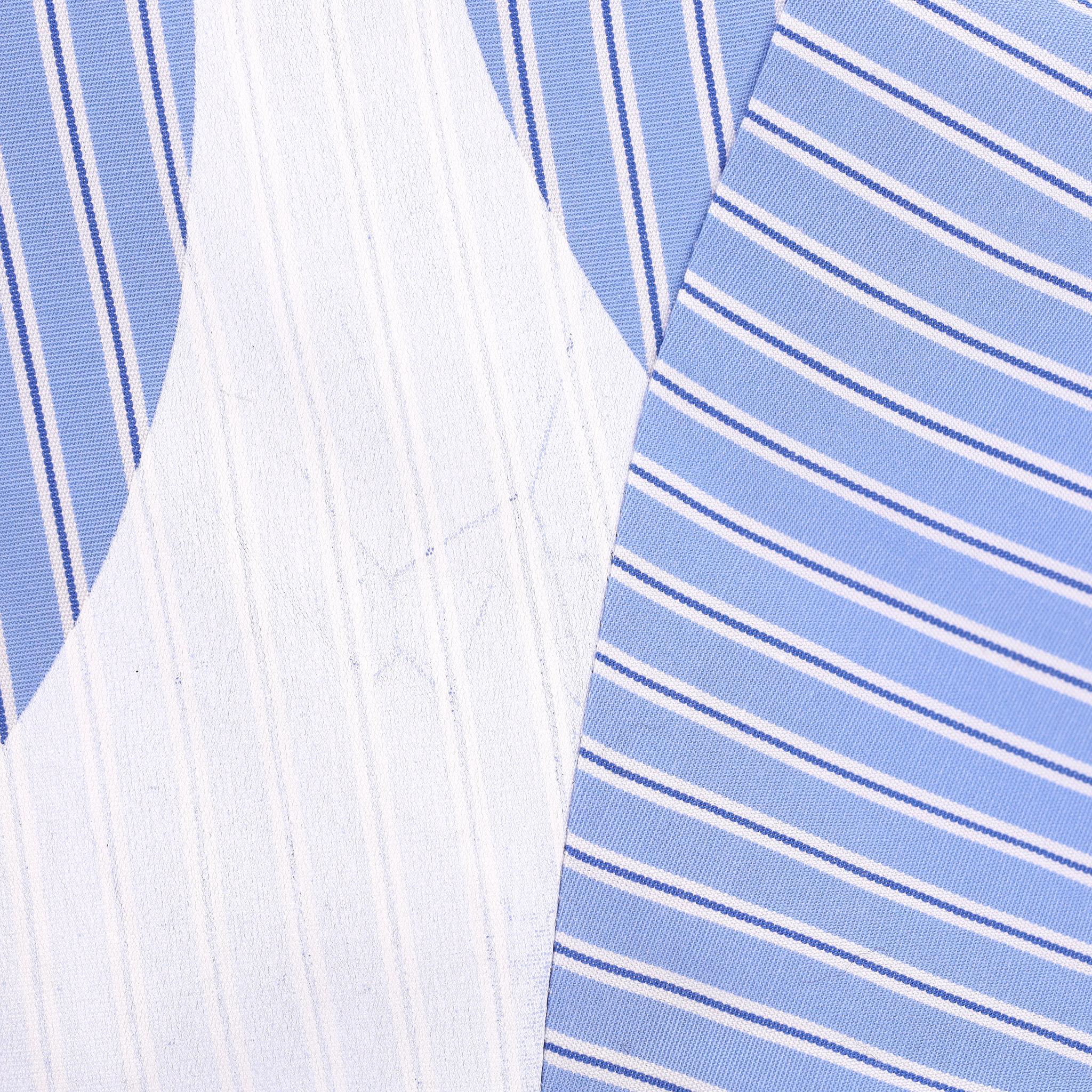 Stella McCartney Circle-Print Striped Cotton Shirt Dress For Sale 4