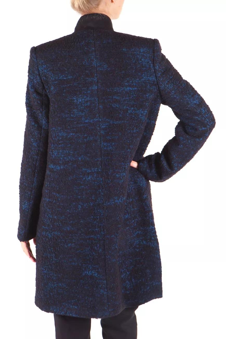 Black STELLA McCARTNEY coat 2012 wool SZ 40 EUR For Sale