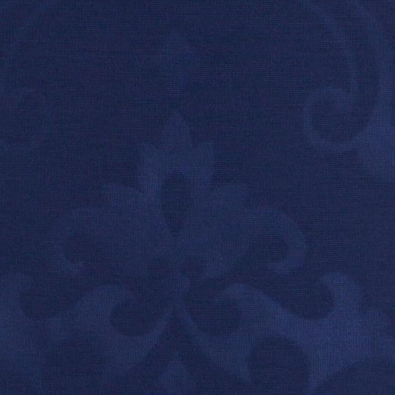 Women's Stella McCartney Cobalt Blue Jacquard Front Panel Detail Long Sleeve Dress M