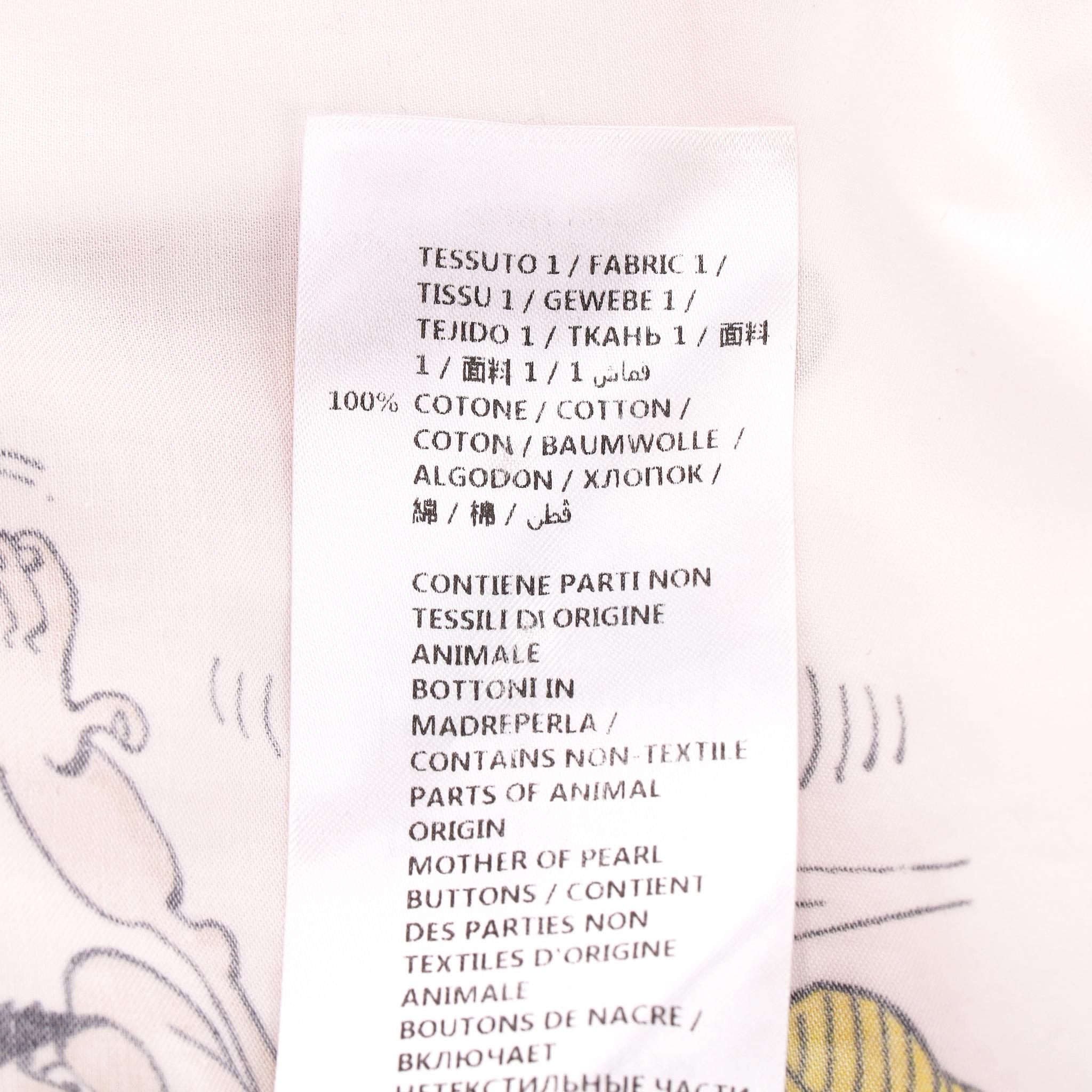 Camicia in cotone con stampa a fumetti di Stella McCartney in vendita 4