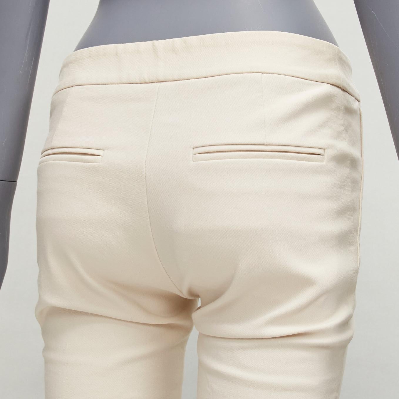 STELLA MCCARTNEY cream cotton blend stretchy cropped skinny pants IT38 XS
Reference: LNKO/A02242
Brand: Stella McCartney
Designer: Stella McCartney
Material: Cotton, Blend
Color: Cream
Pattern: Solid
Closure: Zip Fly
Made in:
