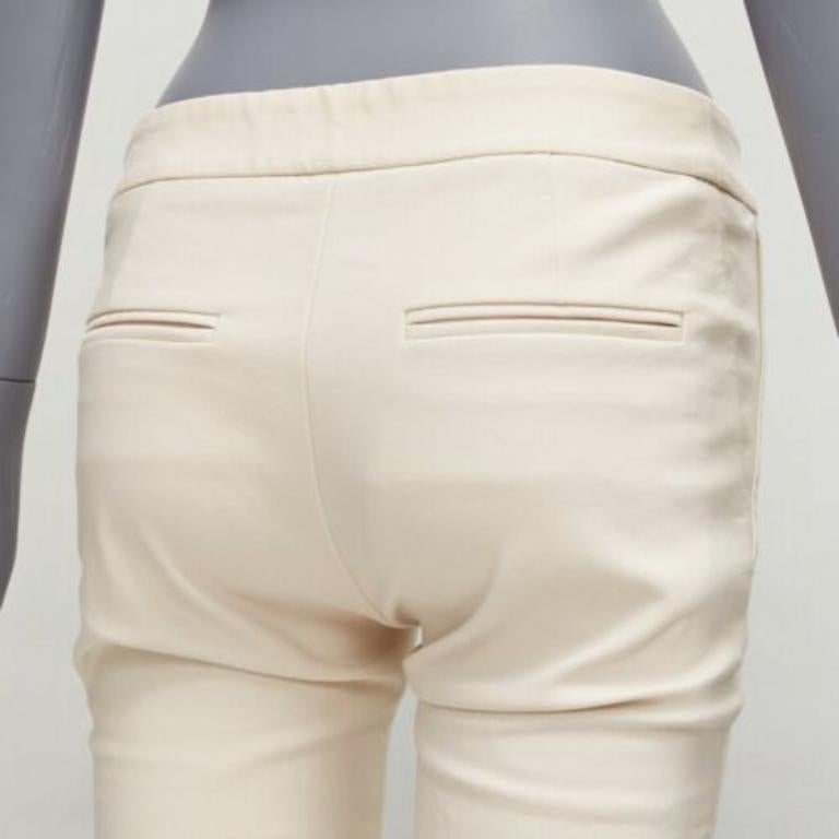 STELLA MCCARTNEY pantalones pitillo elásticos en mezcla de algodón crema IT38 XS
Referencia: LNKO/A02242
Marca: Stella McCartney
Diseñadora: Stella McCartney
Material: Algodón, mezcla
Color: crema
Patrón: Sólido
Cierre: Bragueta con